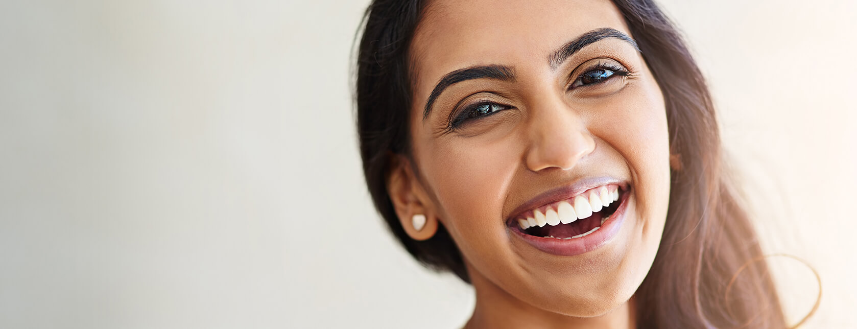 woman with a beautiful smile